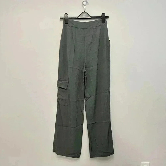 BB Dakota Cargo Pants Trousers Olive Green Women's Small Y2K - Picture 2 of 5